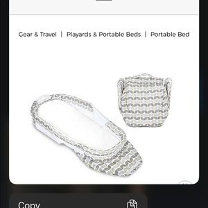 Baby delight snuggle nest- portable sleep lounger